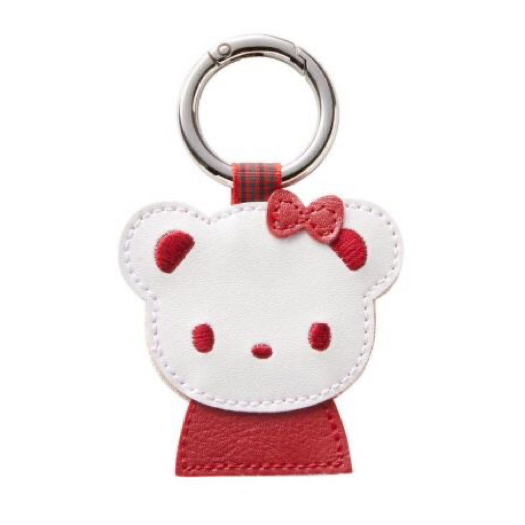 familiar(ファミリア)のfamiliar ファミリア ネームホルダー リアちゃん 赤 レディースのファッション小物(キーホルダー)の商品写真