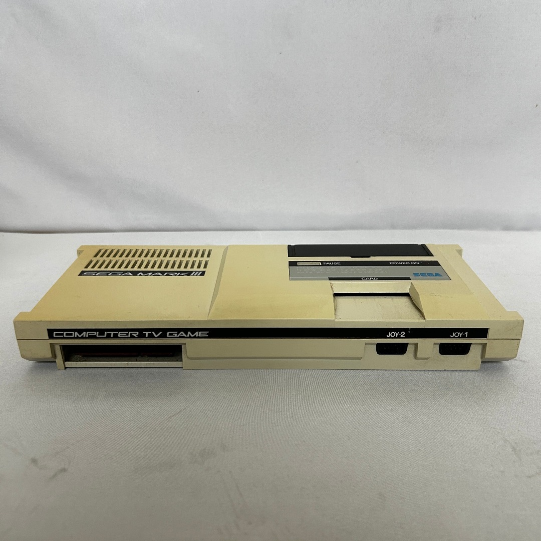 SEGA(セガ)のSEGA セガ マークIII 本体 FMサウンドユニット付き MARK3 エンタメ/ホビーのゲームソフト/ゲーム機本体(家庭用ゲーム機本体)の商品写真