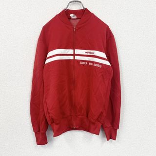 アディダス(adidas)の古着 used　80s　adidas　アディダス　トラックジャケット/ジャージ　ヴィンテージ　赤　レッド　XSサイズ(その他)