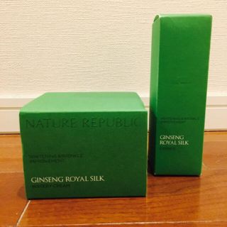 ネイチャーリパブリック(NATURE REPUBLIC)のNature republic ジンセンロイヤルシルクウォータリークリーム(フェイスクリーム)