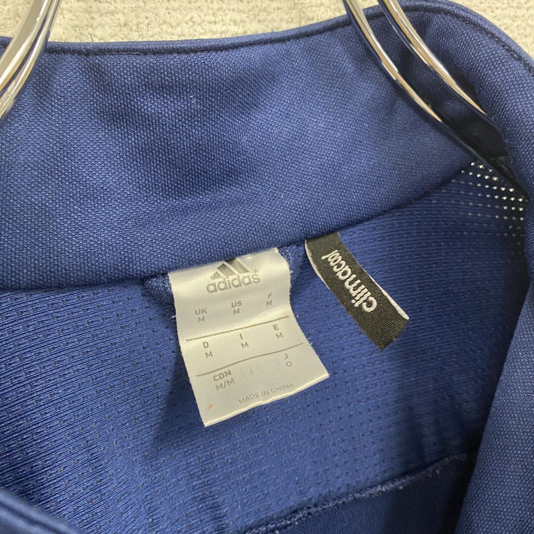 adidas(アディダス)の古着 used　adidas　アディダス　トラックジャケット/ジャージ　紺　ネイビー　Mサイズ メンズのトップス(ジャージ)の商品写真