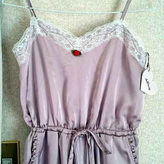 アンクルージュ(Ank Rouge)の*新品未使用！*アンクルージュ♡サテンオールインワン(オールインワン)