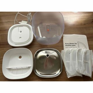 Eufy 自動給水器 約2ℓ フィルター4個付き(猫)