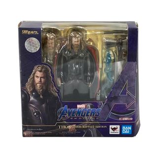 美品 バンダイ MARVEL アベンジャーズ エンドゲーム S.H.Figuarts ソー FINAL BATTLE EDITION フィギュア(アメコミ)