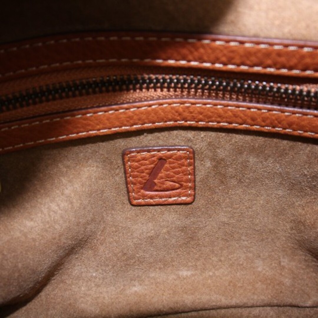 土屋鞄製造所(ツチヤカバンセイゾウジョ)の土屋鞄製造所 土屋鞄 トーンオイルヌメ ポストミニショルダー 2WAY 茶 レディースのバッグ(ショルダーバッグ)の商品写真