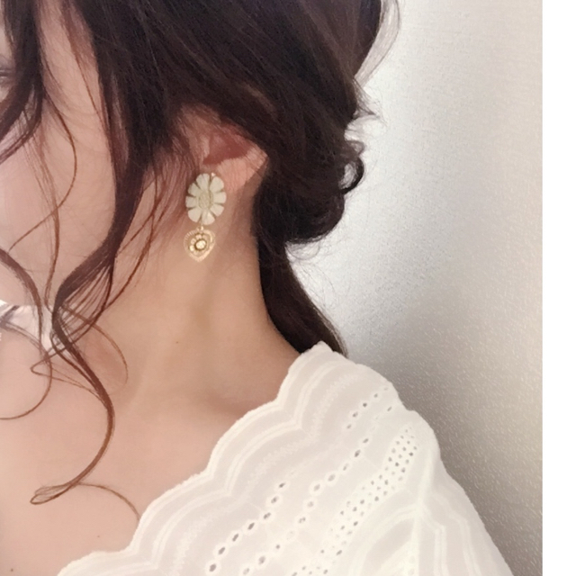 handmade pierce earring ハンドメイドのアクセサリー(イヤリング)の商品写真