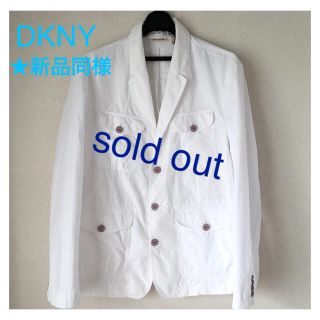 ダナキャランニューヨーク(DKNY)の【sold out】お値下げ❣️新品✨DKNY☘コットンジャケット    (テーラードジャケット)