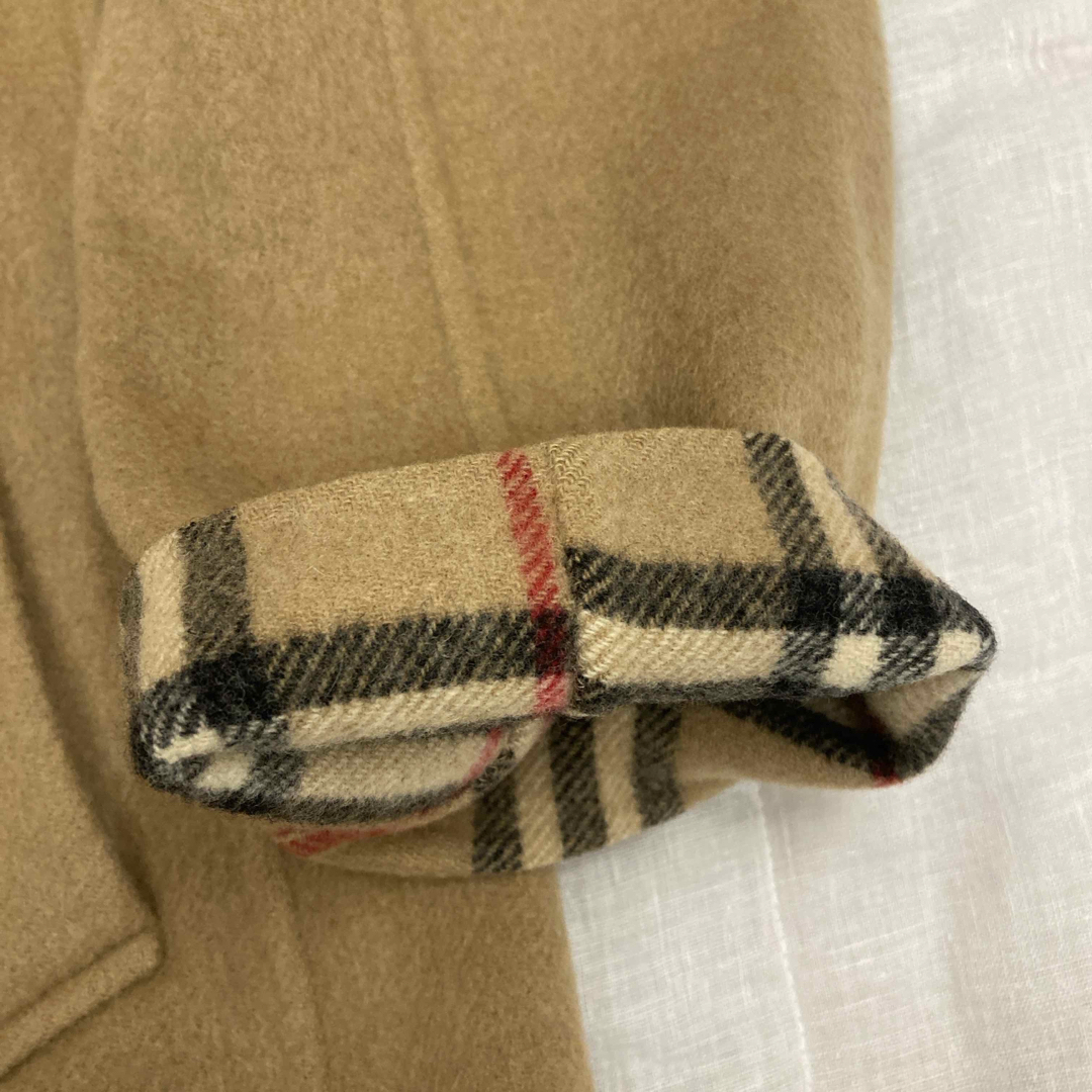 BURBERRY(バーバリー)のBURBERRY バーバリー カシミヤ混ウールコート ミドル丈 キャメル 40 メンズのジャケット/アウター(チェスターコート)の商品写真