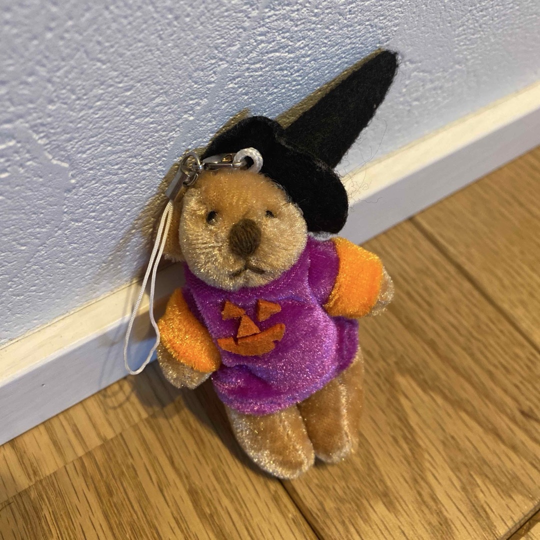 ハロウィン コスプレ ベア くま ストラップ エンタメ/ホビーのアニメグッズ(ストラップ)の商品写真