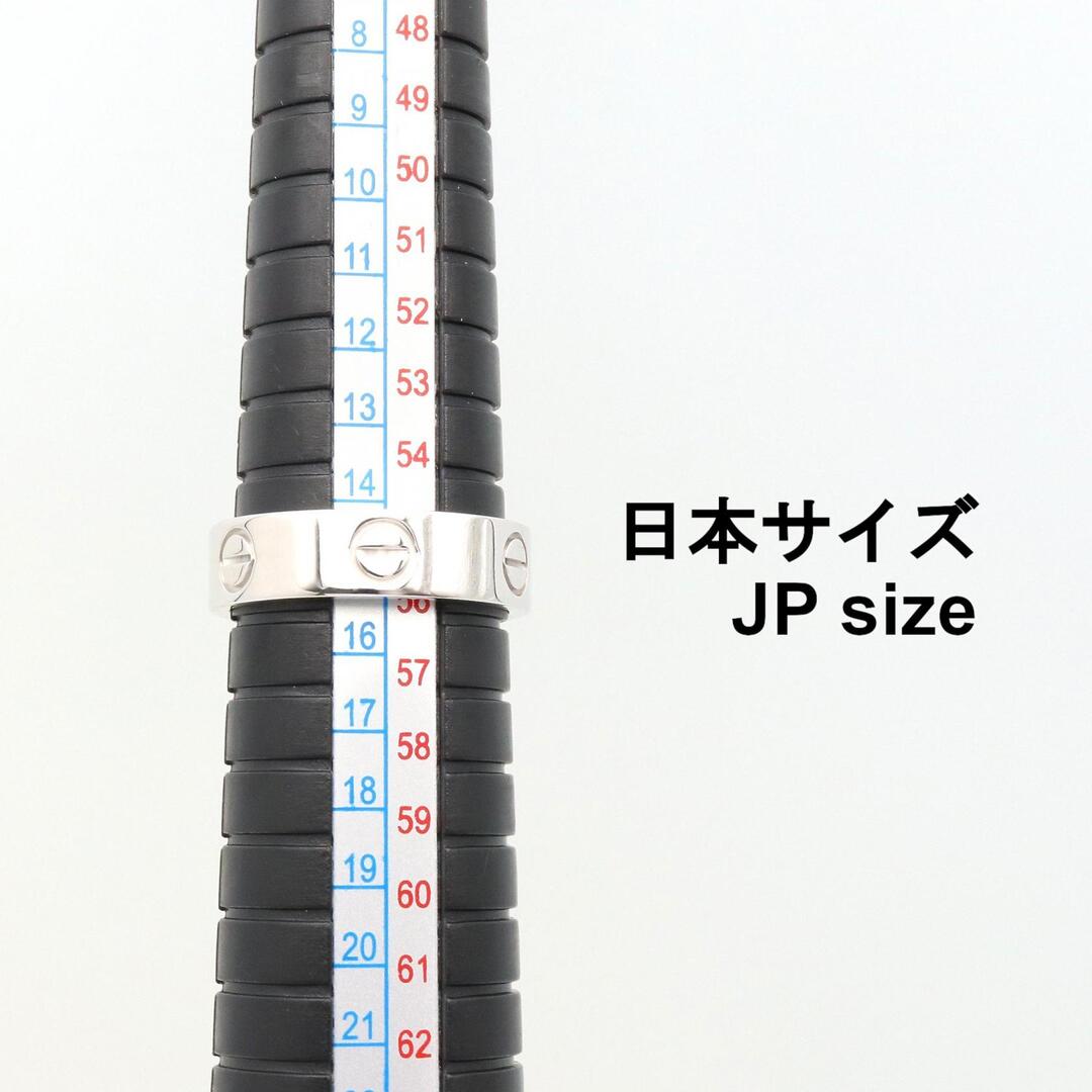 Cartier(カルティエ)のカルティエ CARTIER ラブリング リング・指輪 ジュエリー K18WG(ホワイトゴールド) メンズ レディース シルバー系 B4084700 【中古】 レディースのアクセサリー(リング(指輪))の商品写真