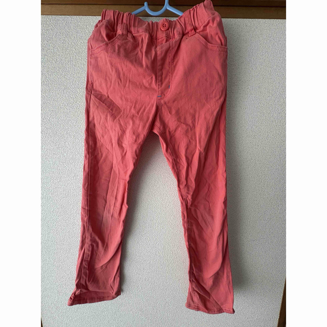 mikihouse(ミキハウス)のミキハウス  長ズボン ピクニック 130㎝ サーモンピンク ロングパンツ キッズ/ベビー/マタニティのキッズ服男の子用(90cm~)(パンツ/スパッツ)の商品写真