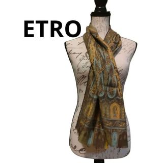 エトロ(ETRO)のg22 超美品　エトロ　ETRO　ショール　ストール　シルク混(その他)