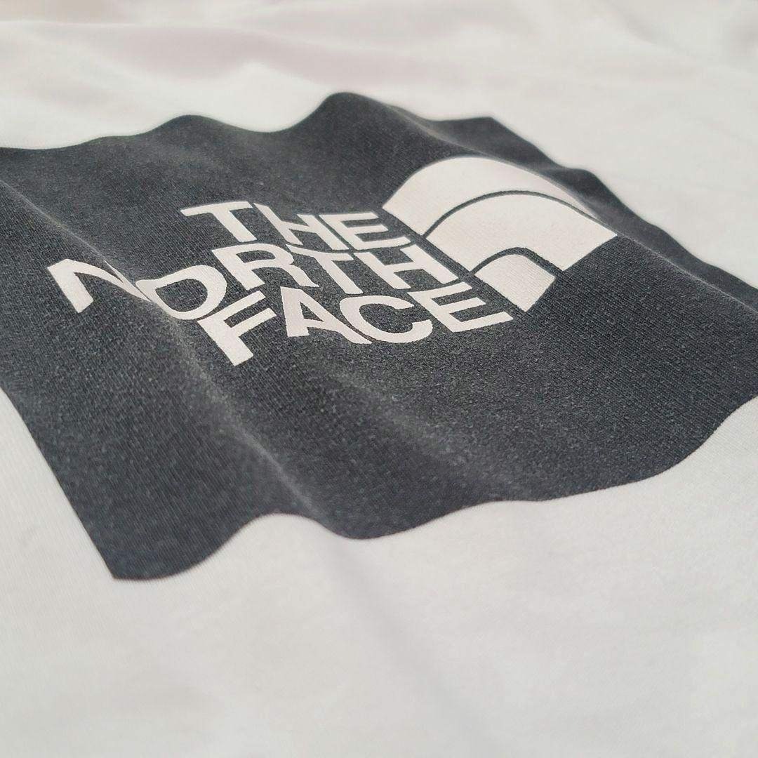 THE NORTH FACE(ザノースフェイス)のザノースフェイス 半袖Tシャツ ブランドロゴ 白 M 夏 高級 ブランド 着回し レディースのトップス(Tシャツ(半袖/袖なし))の商品写真