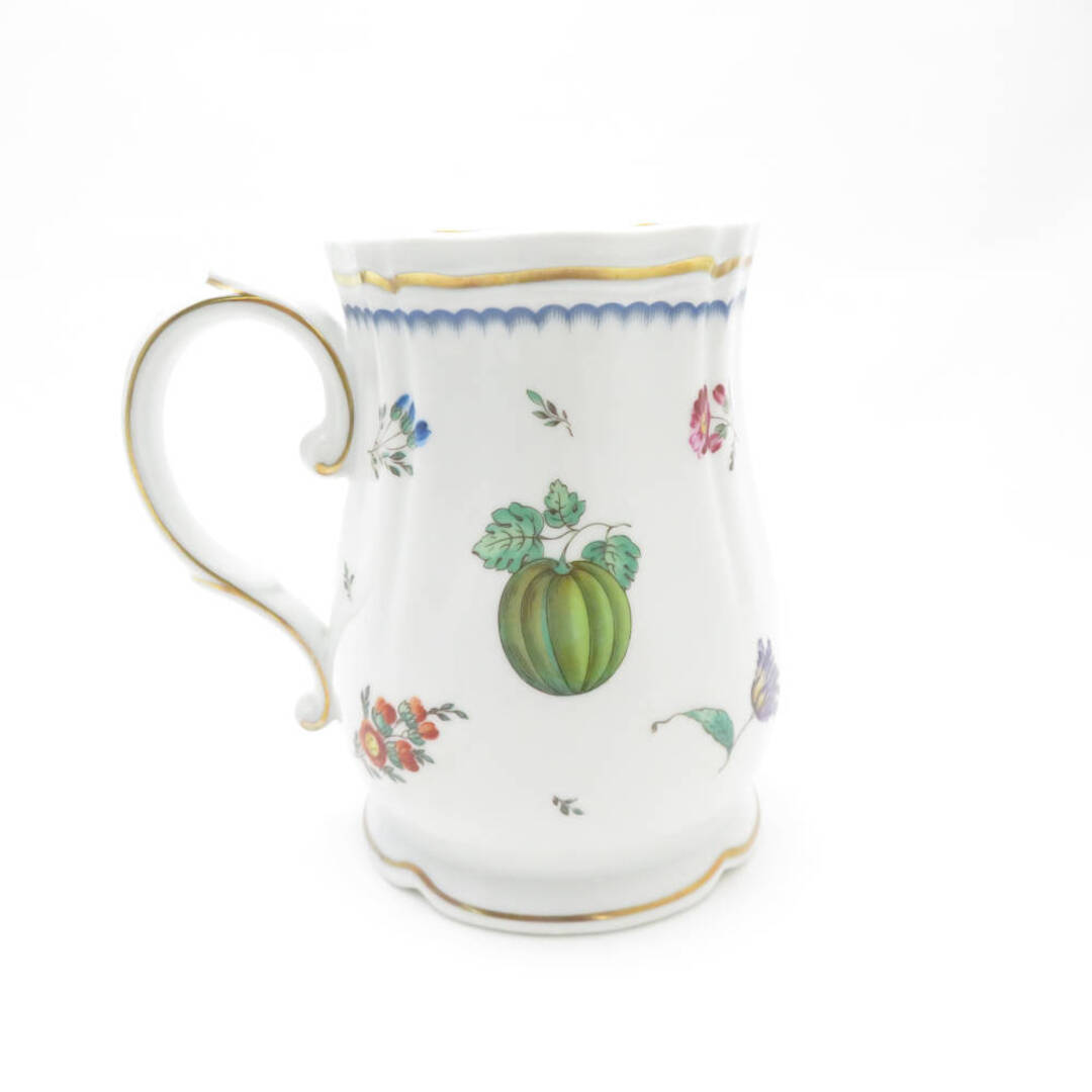 Richard Ginori(リチャードジノリ)の美品 Richard Ginori リチャードジノリ キリンビアマグコレクション 1983年 イタリアンフルーツ ビアマグ 1点 陶器 ビールジョッキ ビールグラス SC9311D1  インテリア/住まい/日用品のキッチン/食器(グラス/カップ)の商品写真