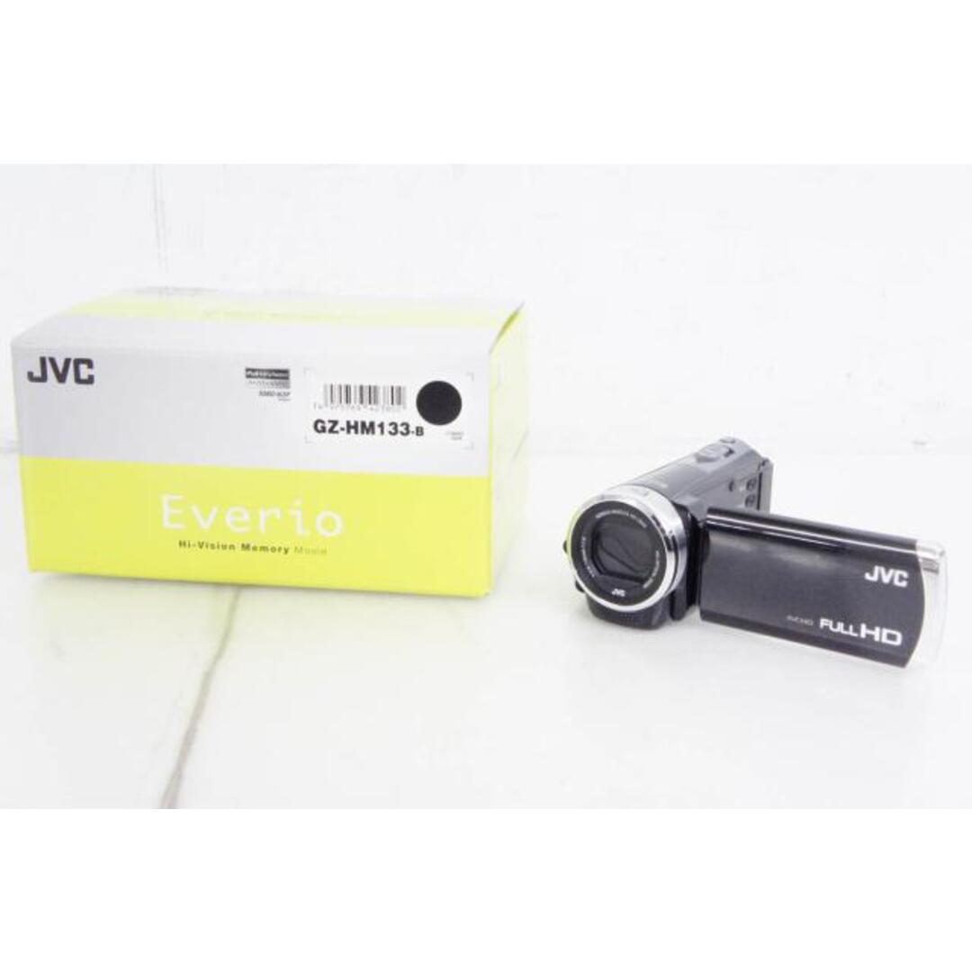 【中古】JVC Victorビクター エブリオEverio デジタルビデオカメラ GZ-HM133 スマホ/家電/カメラのカメラ(ビデオカメラ)の商品写真