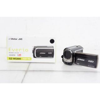 【中古】JVC Victorビクター エブリオEverio ビデオカメラ GZ-MG880 HDD120GB内蔵(ビデオカメラ)