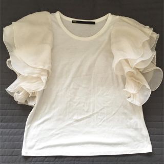 エストネーション(ESTNATION)の＊最終大幅値下＊muller of yoshiokubo フレアスリーブTシャツ(カットソー(半袖/袖なし))