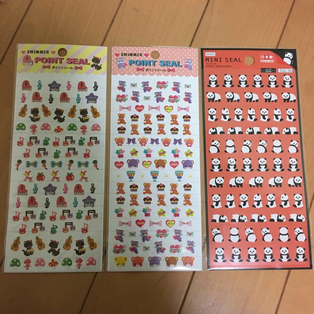 SWIMMER(スイマー)の⋆͛🦄SWIMMER¦シールセット🦄⋆͛ インテリア/住まい/日用品の文房具(シール)の商品写真