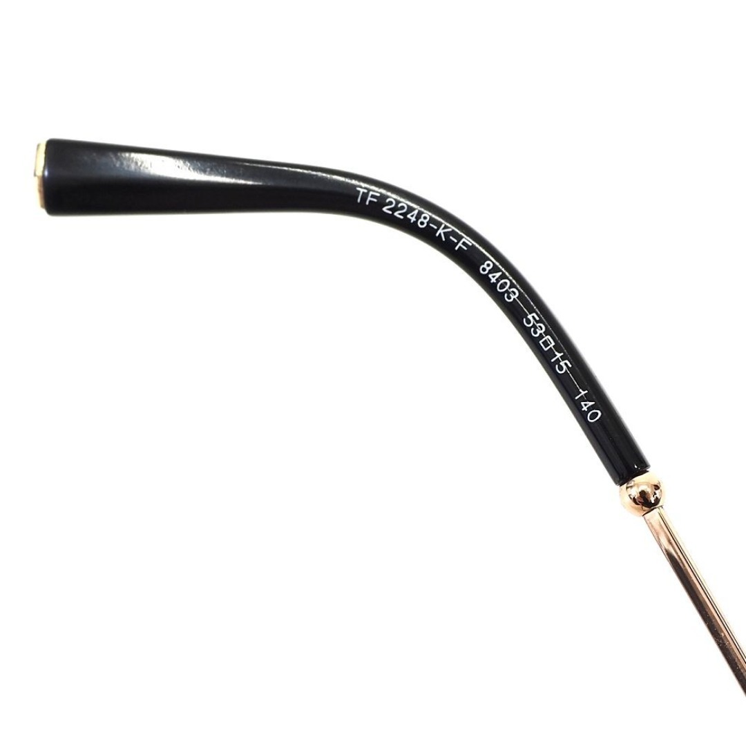 Tiffany & Co.(ティファニー)の未使用品 TIFFANY&CO. 眼鏡 【サイズ:53□15-140】 ブラック/ローズゴールド TF2248KF 8403 メガネ ティファニー レディース 5CH/J06429/KCT25/ レディースのファッション小物(サングラス/メガネ)の商品写真