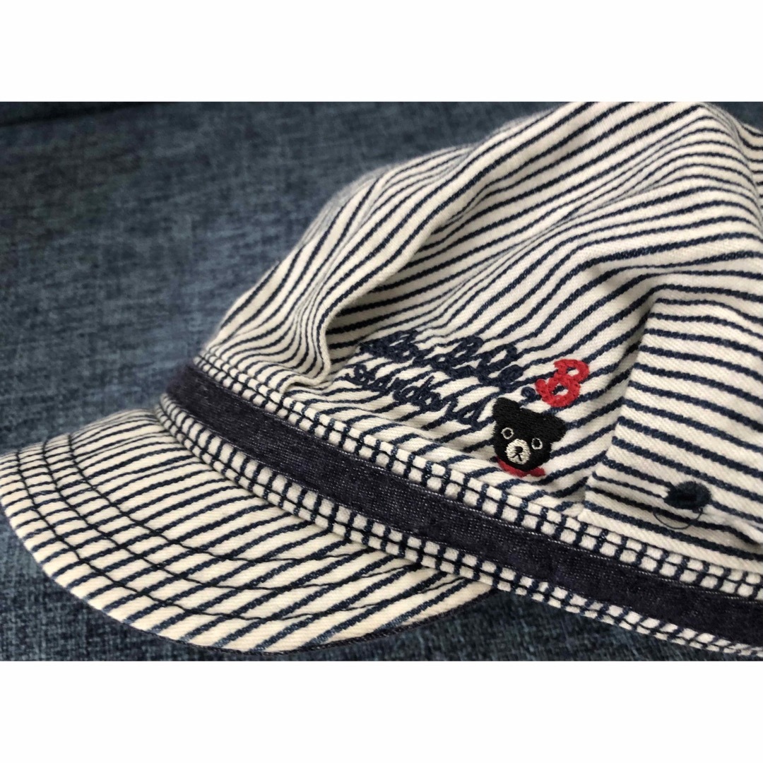 DOUBLE.B(ダブルビー)のミキハウス double b 帽子 S キッズ/ベビー/マタニティのこども用ファッション小物(帽子)の商品写真