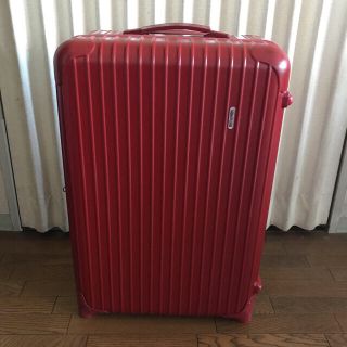 RIMOWA - リモワ スーツケース 赤 の通販 by ちゅね's shop|リモワ