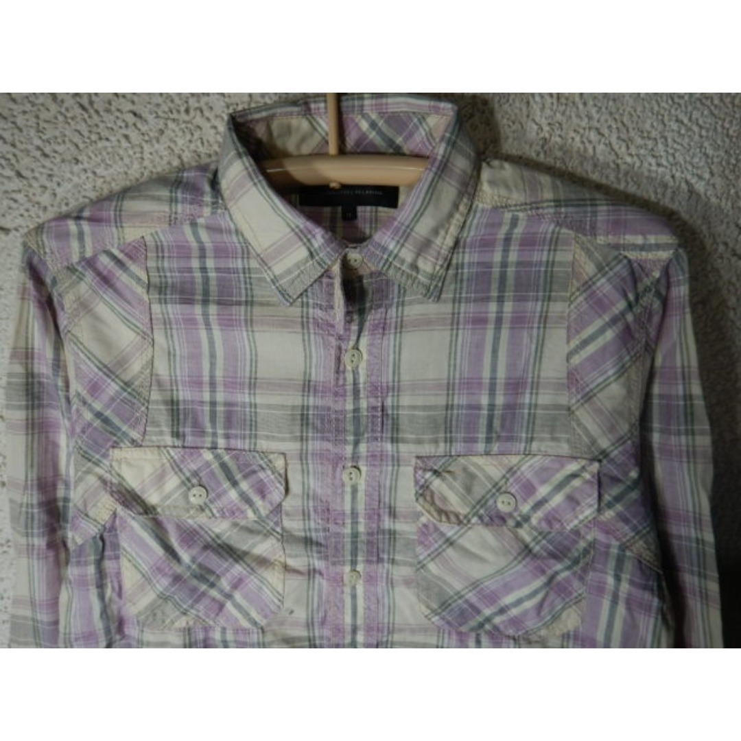 UNITED ARROWS green label relaxing(ユナイテッドアローズグリーンレーベルリラクシング)のo8233　　ユナイテッド　アローズ　長袖　チェック　デザイン　シャツ　人気 メンズのトップス(シャツ)の商品写真