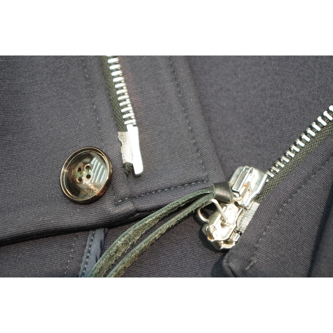 GIORGIO ARMANI(ジョルジオアルマーニ)の美品 GIORGIO ARMANI ボンディング フード パーカー 613P♪ メンズのジャケット/アウター(ブルゾン)の商品写真