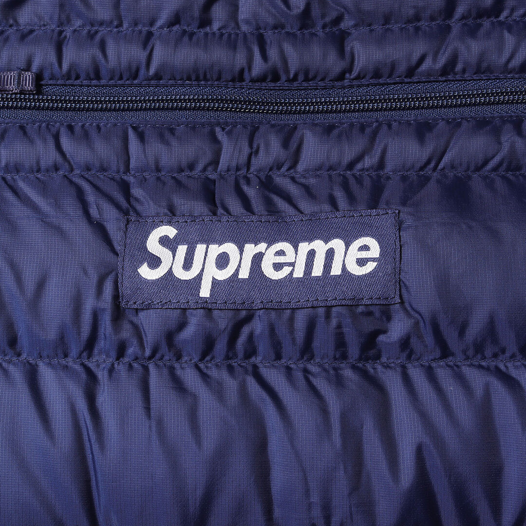 Supreme(シュプリーム)の【美品】Supreme シュプリーム ジャケット ネイビー 紺 サイズ:M | 24AW ハーフジップ プルオーバー ダウンジャケット (Micro Down Half Zip Hooded Pullover) | アウター ブルゾン 上着【メンズ】【中古】 メンズのジャケット/アウター(ダウンジャケット)の商品写真