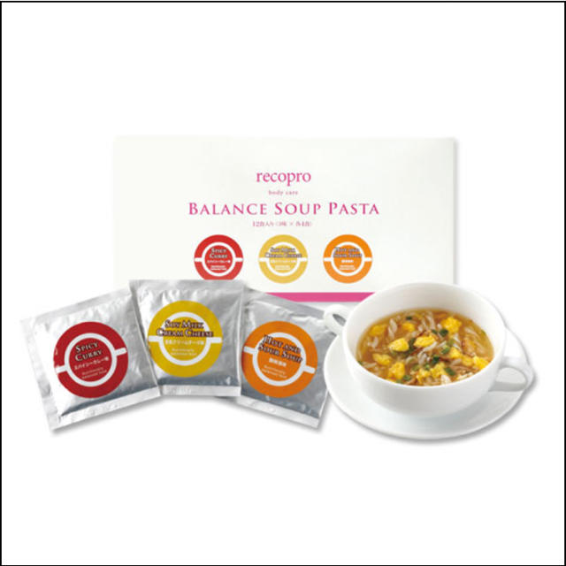リコプロ ボディケア バランススープパスタ コスメ/美容のダイエット(ダイエット食品)の商品写真