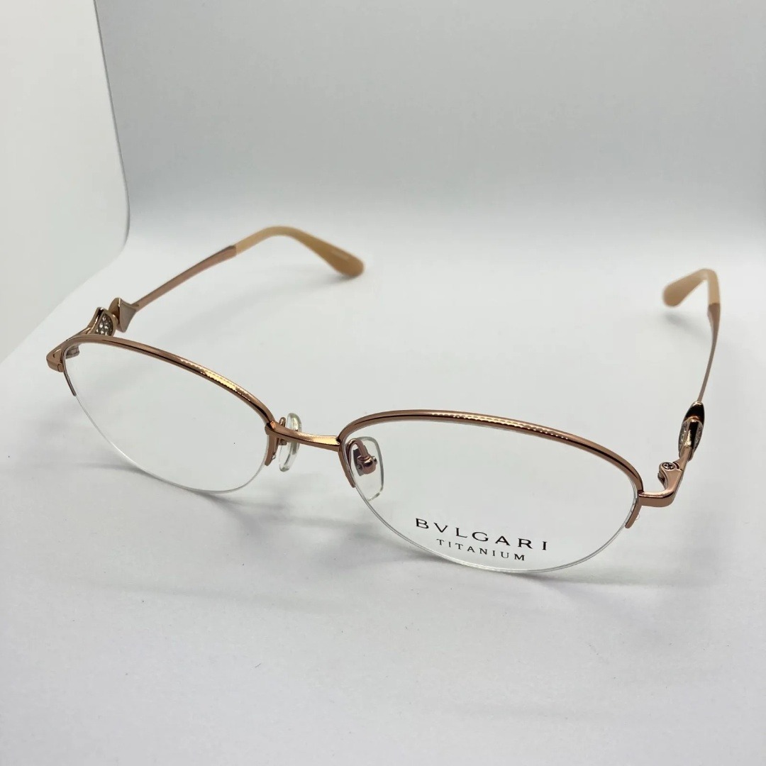 BVLGARI(ブルガリ)のブルガリ 伊達メガネ 伊達眼鏡 BVLGARI  BV2185BD 389 54サイズ ラインストーン メンズのファッション小物(サングラス/メガネ)の商品写真