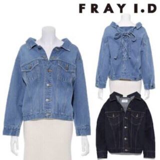 フレイアイディー(FRAY I.D)のMay様お取り置き☆FRAY I.D バック レースアップ Gジャン(Gジャン/デニムジャケット)