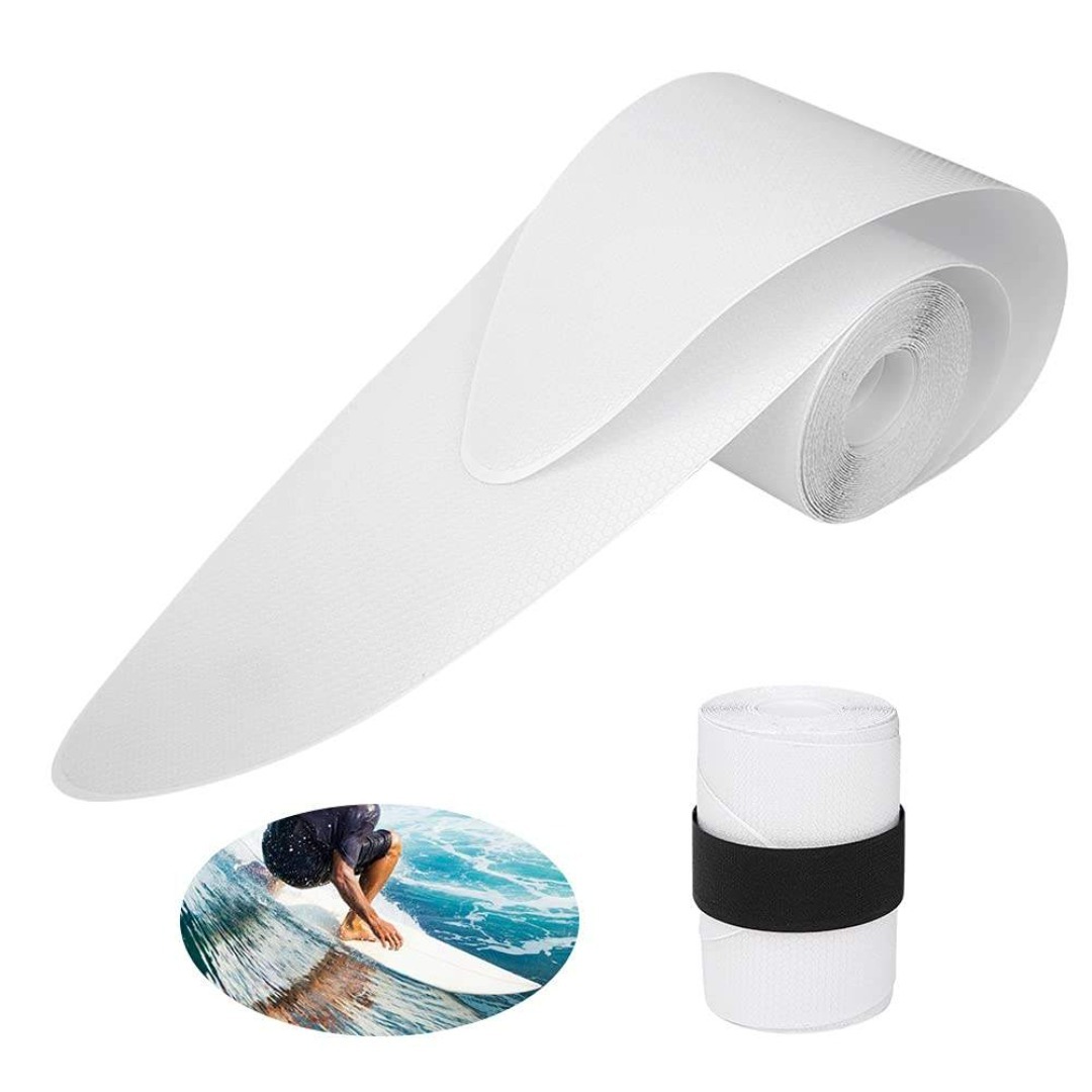 2個 パドルボードテープ サーフボードテープ 貼り付け 滑り止め 透明なデザイン スポーツ/アウトドアのスポーツ/アウトドア その他(サーフィン)の商品写真