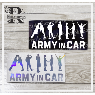 車用ステッカー★ARMY IN CAR★バンタン BTS(その他)