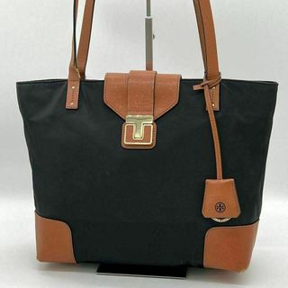 トリーバーチ(Tory Burch)の【良品】Tory Burch トートバッグ ナイロン レザー バイカラー(トートバッグ)