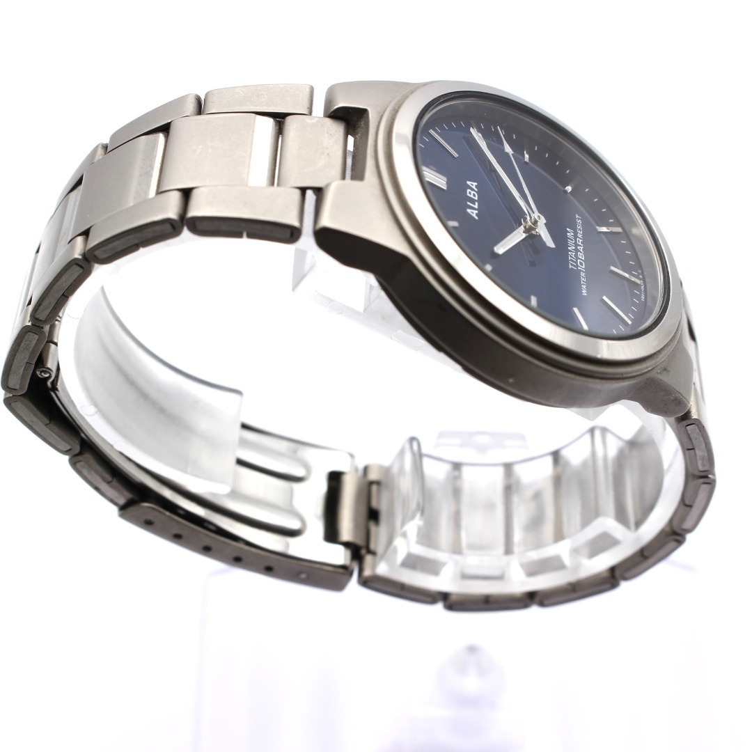 SEIKO(セイコー)のSEIKO ALBA ヴィンテージ 腕時計 チタン メンズ 2000年代 廃盤 メンズの時計(腕時計(アナログ))の商品写真