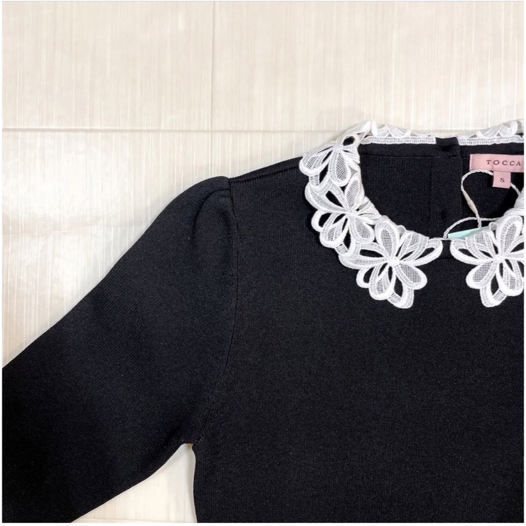 TOCCA(トッカ)のタグ付き✨25AW TOCCA MY LADY KNIT DRESS ワンピース レディースのワンピース(ひざ丈ワンピース)の商品写真