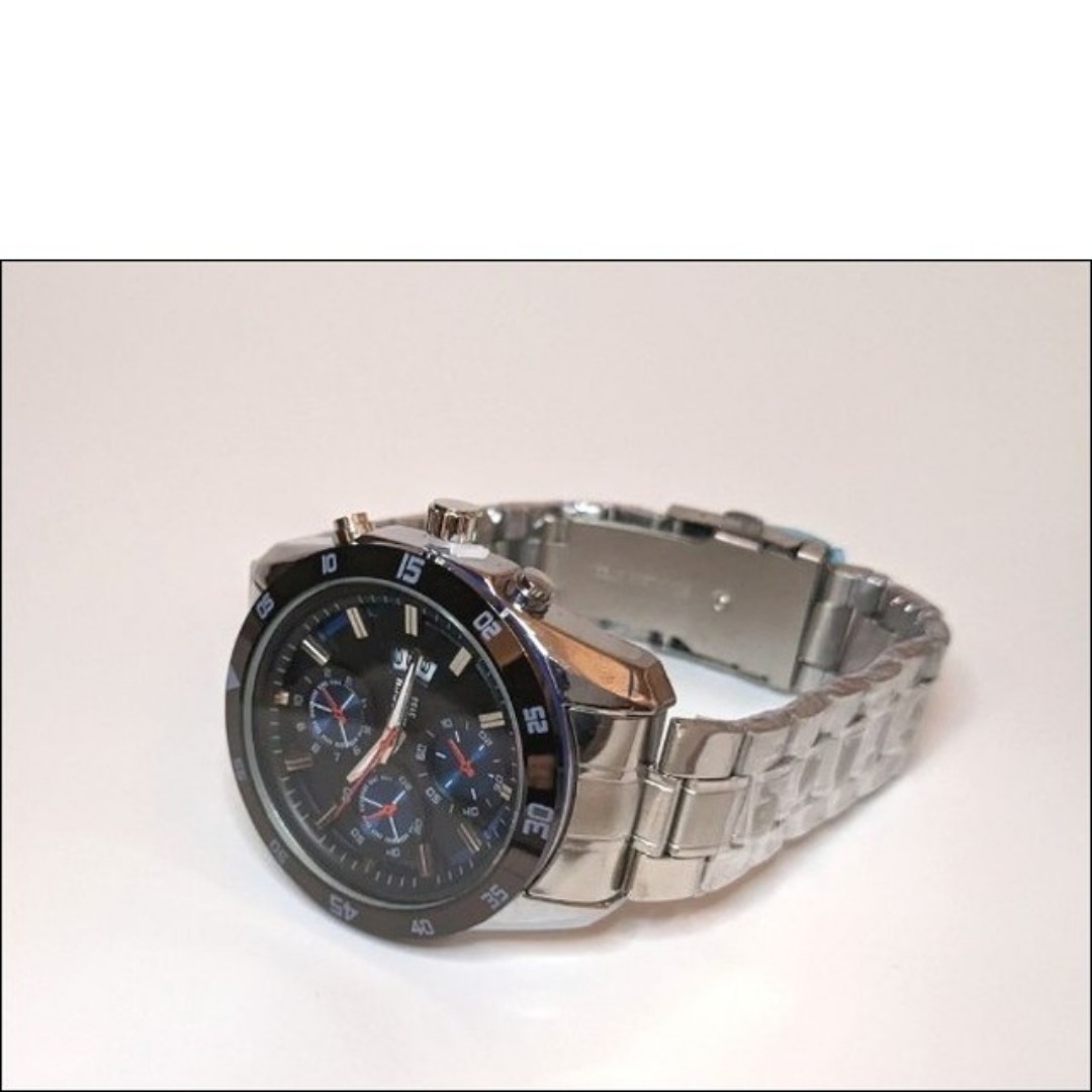 ◆ SALE ◆ 新品 BOSCH2 メンズ ビジネス腕時計ブルー ブラック メンズの時計(金属ベルト)の商品写真