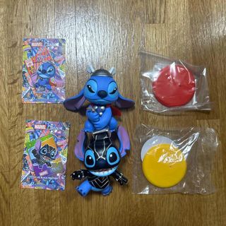 Disney - コスビ　マーベル　スティッチ　フィギュア　ブラックパンサー　マイティソー