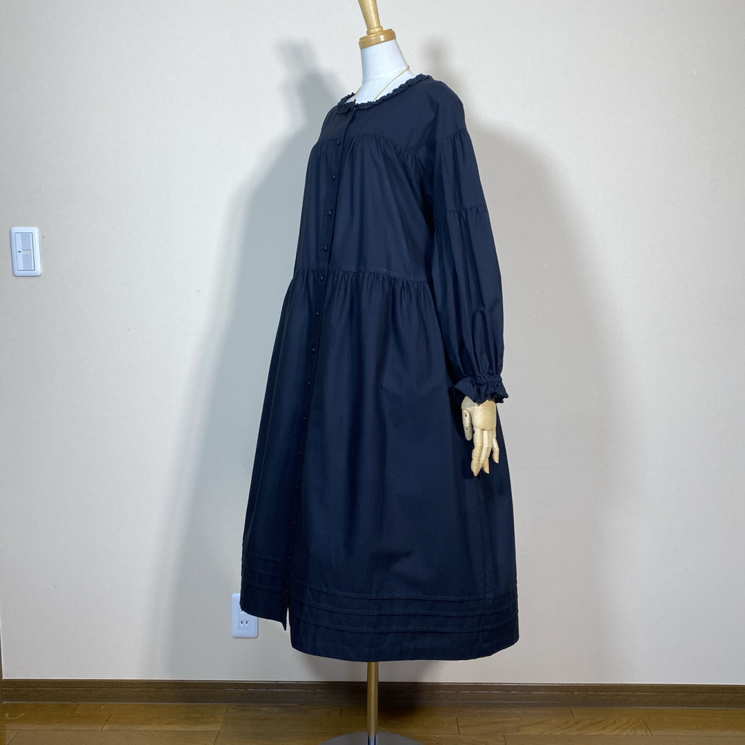 PINK HOUSE(ピンクハウス)のピンクハウス 🖤 Aラインシルエットで綿素材のワンピース---とても着やすい👍 レディースのワンピース(ロングワンピース/マキシワンピース)の商品写真