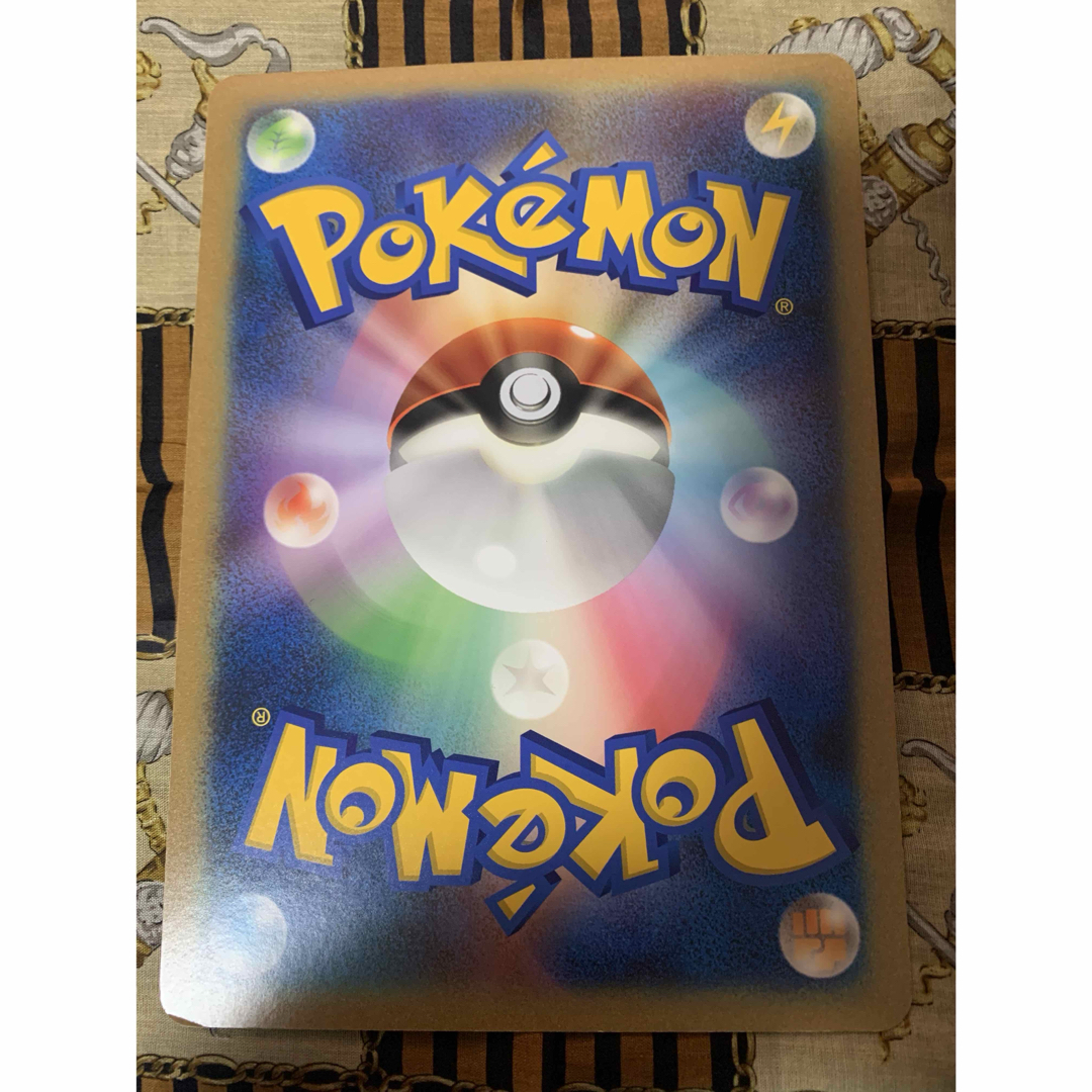 ポケモン(ポケモン)のポケモンセンター限定 _のピカチュウ 誕生日 ジャンボカード ポケモンカード エンタメ/ホビーのトレーディングカード(シングルカード)の商品写真