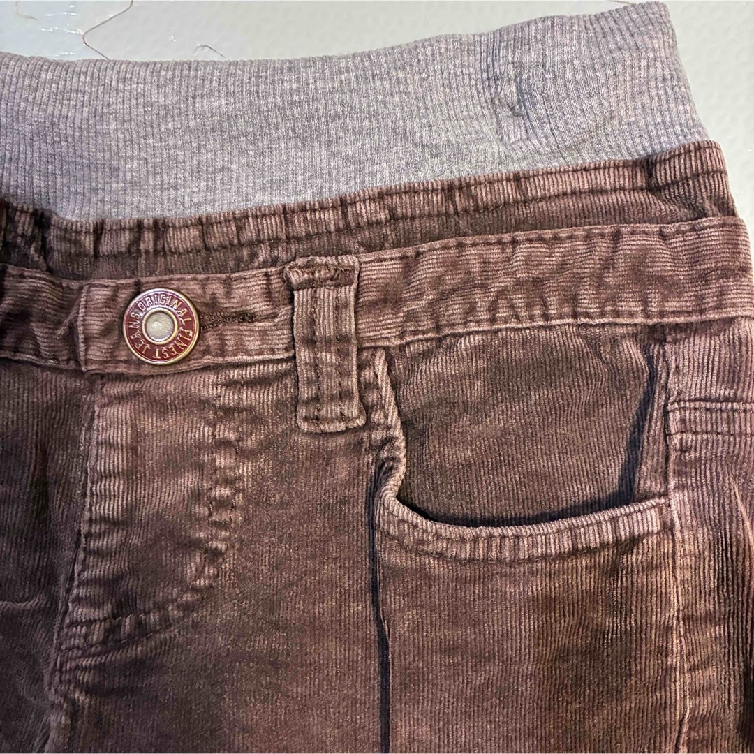 MPS(エムピーエス)の130 MPS コーデュロイ 長ズボン パンツ 男の子 茶色 秋冬 baiya キッズ/ベビー/マタニティのキッズ服男の子用(90cm~)(パンツ/スパッツ)の商品写真