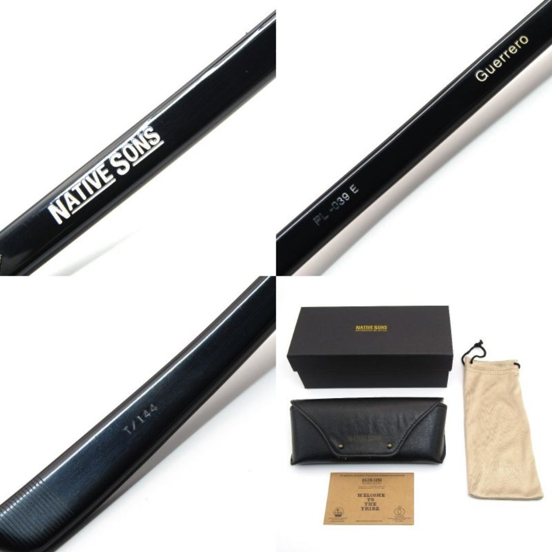 ネイティブサンズ メガネフレーム Guerrero 61004011 メンズのファッション小物(サングラス/メガネ)の商品写真