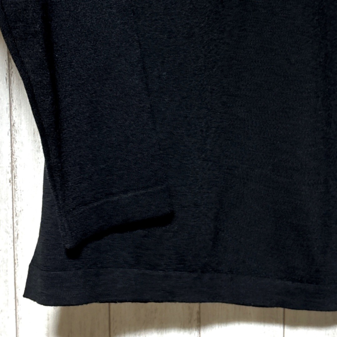 Ermenegildo Zegna(エルメネジルドゼニア)のゼニア ニットポロシャツ Ermenegildo Zegna ハイゲージ 50 メンズのトップス(ニット/セーター)の商品写真