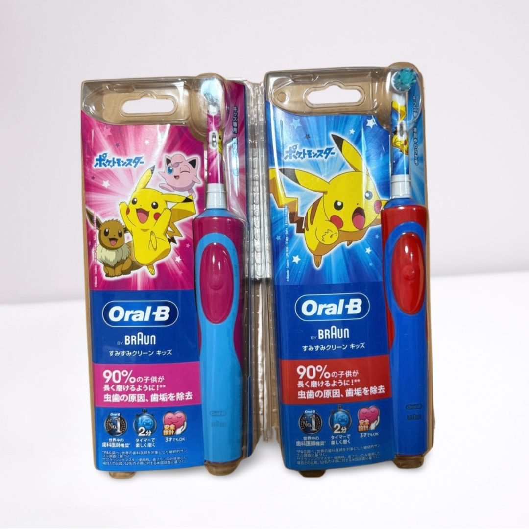 ポケモン(ポケモン)のOral-B ピカチュウ 電動歯ブラシ 2 インテリア/住まい/日用品の日用品/生活雑貨/旅行(その他)の商品写真