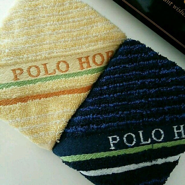 POLO HORSE ハンドタオル セット ギフト ハンカチ メンズのファッション小物(ハンカチ/ポケットチーフ)の商品写真