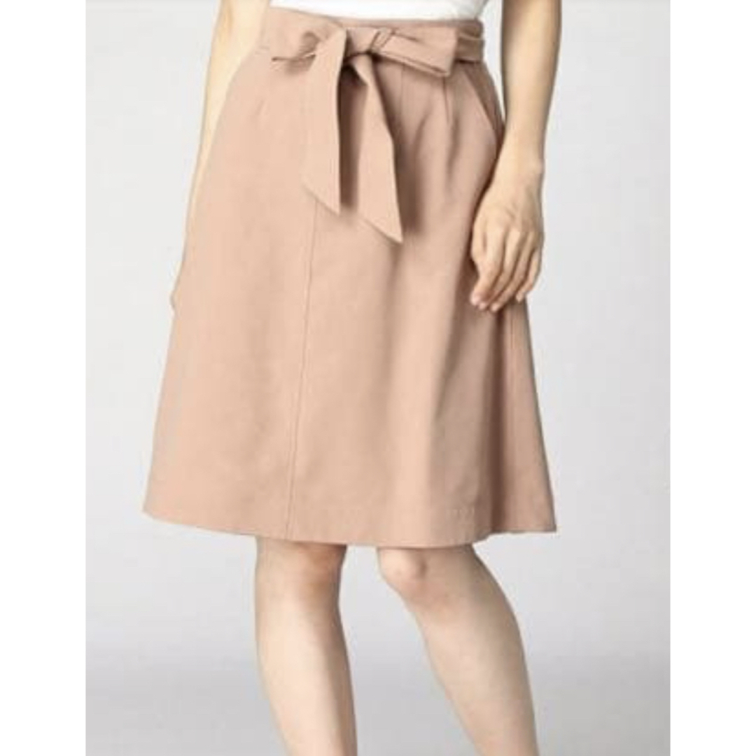 LAISSE PASSE(レッセパッセ)の【LAISSE  PASSÉ】新品・未使用★リバーシブル台形スカート レディースのスカート(ひざ丈スカート)の商品写真