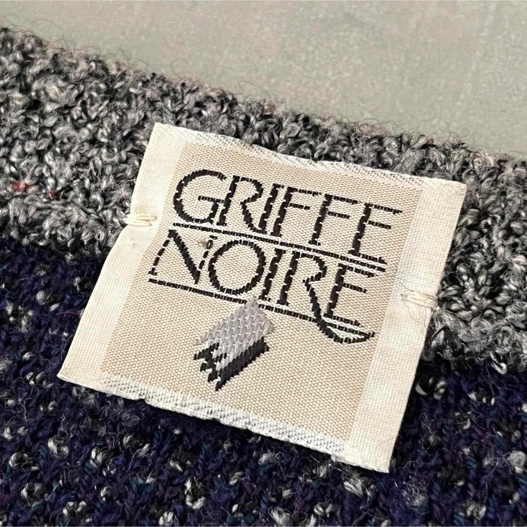 古着 イタリア製 “GRIFFE NOIRE” V Neck Sweater メンズのトップス(ニット/セーター)の商品写真