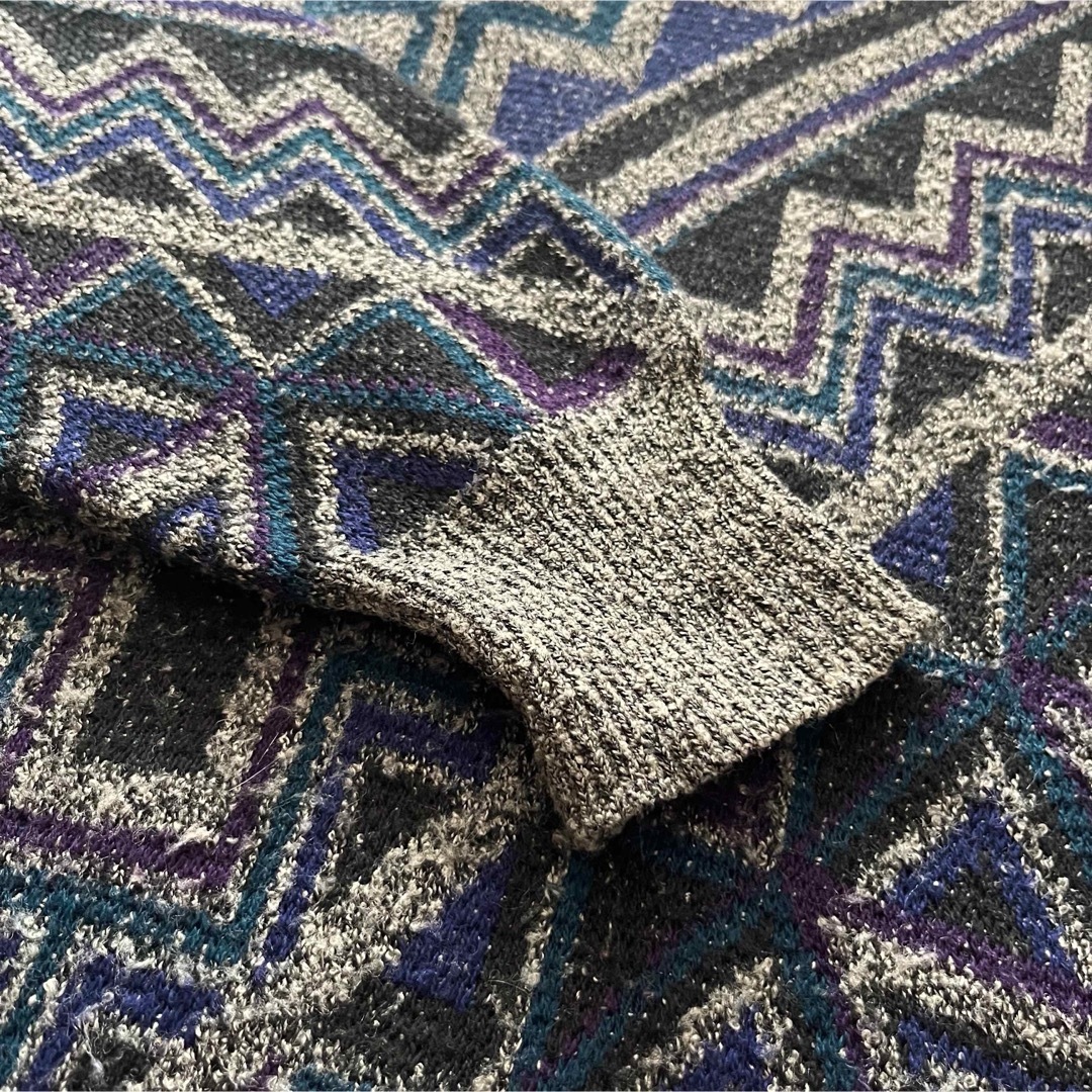 古着 イタリア製 “GRIFFE NOIRE” V Neck Sweater メンズのトップス(ニット/セーター)の商品写真