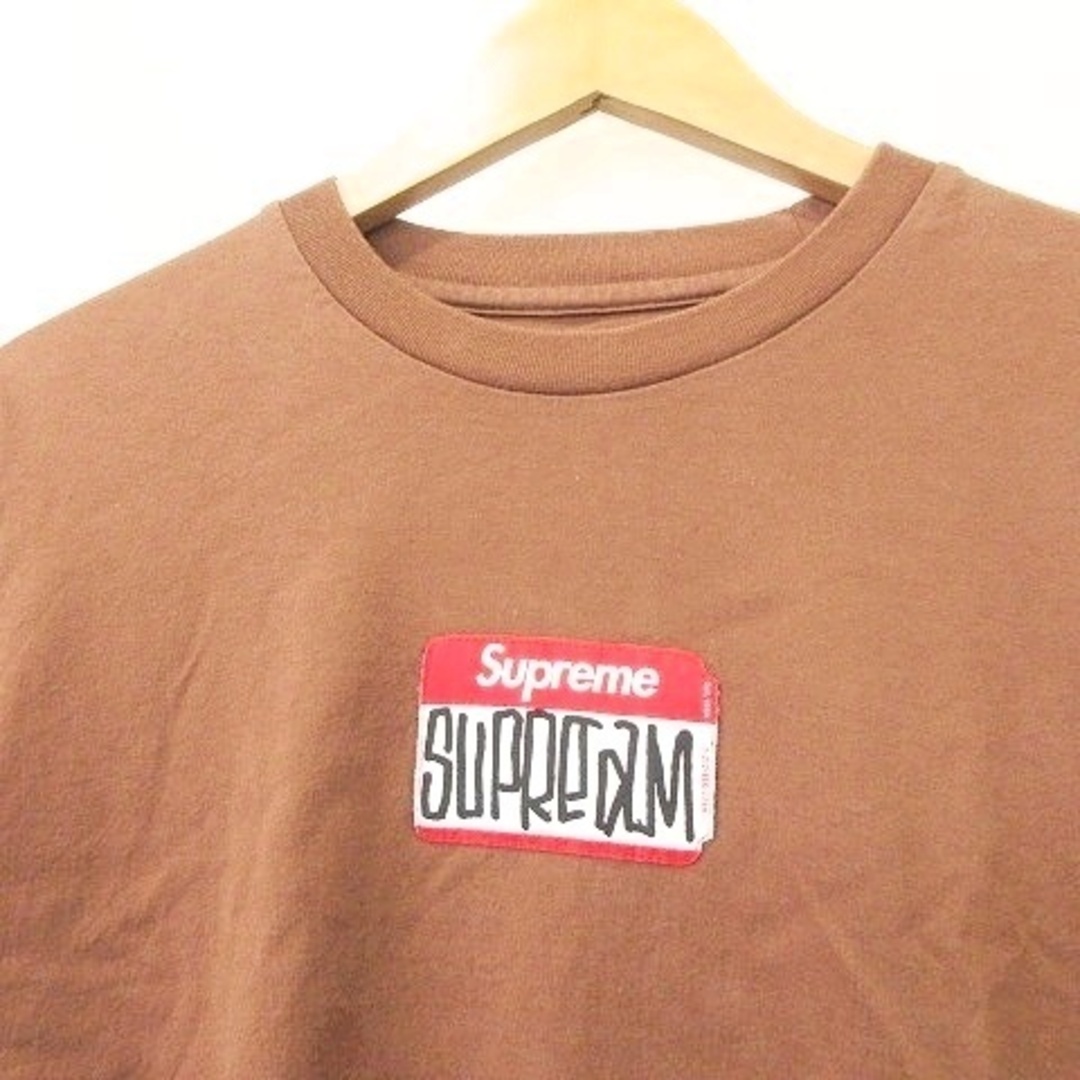 Supreme(シュプリーム)のシュプリーム 21AW gonz nametag ネームタグ  Tシャツ S メンズのトップス(Tシャツ/カットソー(半袖/袖なし))の商品写真