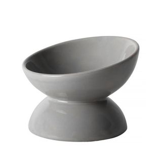 Hive Mind 猫用フードボウル 15度の傾斜 食べやすい 犬猫兼用陶器食器